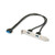 LINDY Slotblech USB 3.0 Adapter 2xUSB 3.0 Typ A an 20 pol.