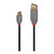 LINDY USB 2.0 Kabel Typ A/C Anthra Line M/M 1m