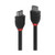 LINDY HDMI Kabel 8K60Hz, Black Line 1m
