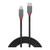 LINDY USB 2.0 Kabel Typ C/Micro-B Anthra Line M/M 0.5m