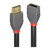 LINDY HDMI 2.0 Verlängerungskabel 1m, Anthra Line