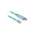 DELOCK Adapter USB2.0/A St  Seriell RS232 RJ45 St 3.0m blau