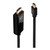 LINDY Mini-DisplayPort an HDMI Kabel 4K30 (DP: passiv) 2m