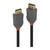 LINDY DisplayPort 1.4 Kabel Anthra Line 5m