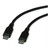 ROLINE USB 2.0 Kabel, Typ C-C, ST/ST, Silikon, 60W, schwarz, 1 m