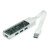 ROLINE Mobiler USB 3.2 Gen 1 Hub, 4fach, Typ A+C Anschlusskabel