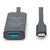 DIGITUS Verlängerungskabel USB-C-USB-A St./Bu. 10G 10,00m