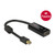 DELOCK Adapterkabel mini DisplayPort 1.2 Stecker  HDMI Buchse schwarz 4K Passiv