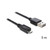 DELOCK Kabel EASY USB 2.0-A  Micro-B Stecker/Stecker 5 m
