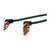 ROLINE USB 2.0 Kabel Typ-C - Typ-A ST/ST 360 Rotation schwarz / rot 1m