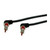ROLINE USB 2.0 Kabel Typ-C - Typ-C ST/ST 360 Rotation schwarz / rot 2m