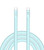 30273, SoftTouch USB-C to C cable 60W 120 cm - Blue