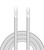 30274, SoftTouch USB-C to C cable 60W 120 cm - White