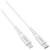 INLINE USB-C Lightning Kabel fuer iPad iPhone iPod Alu MFi-zertifiziert silber 2m
