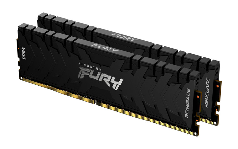 KF432C16RB2K2/16, 16GB 3200MHz DDR4 CL16DIMM (Kit of 2)FURYRenegadeBlack