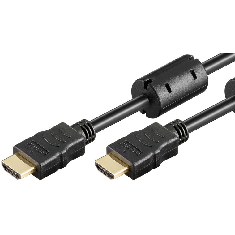 HDMI (ST-ST) 2,0 High-Speed-HDMI Ethernet 10m Goobay Black