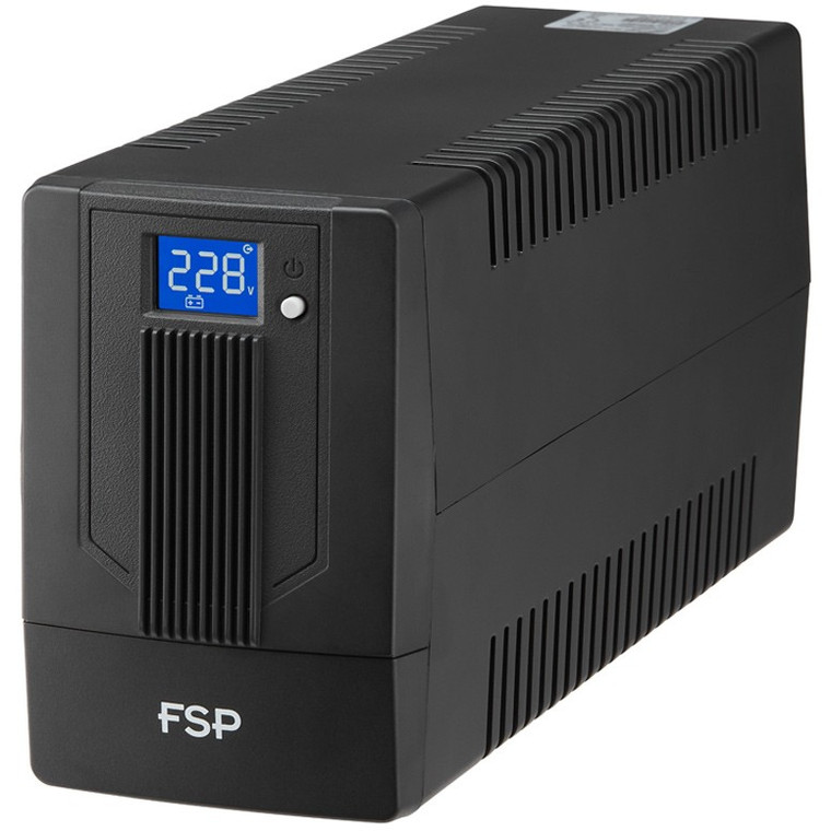 FSP Fortron iFP800 Line-interactive UPS 800VA,480W,SCHUKO*2,12V/9AH*1,LCD VERSION ,230V