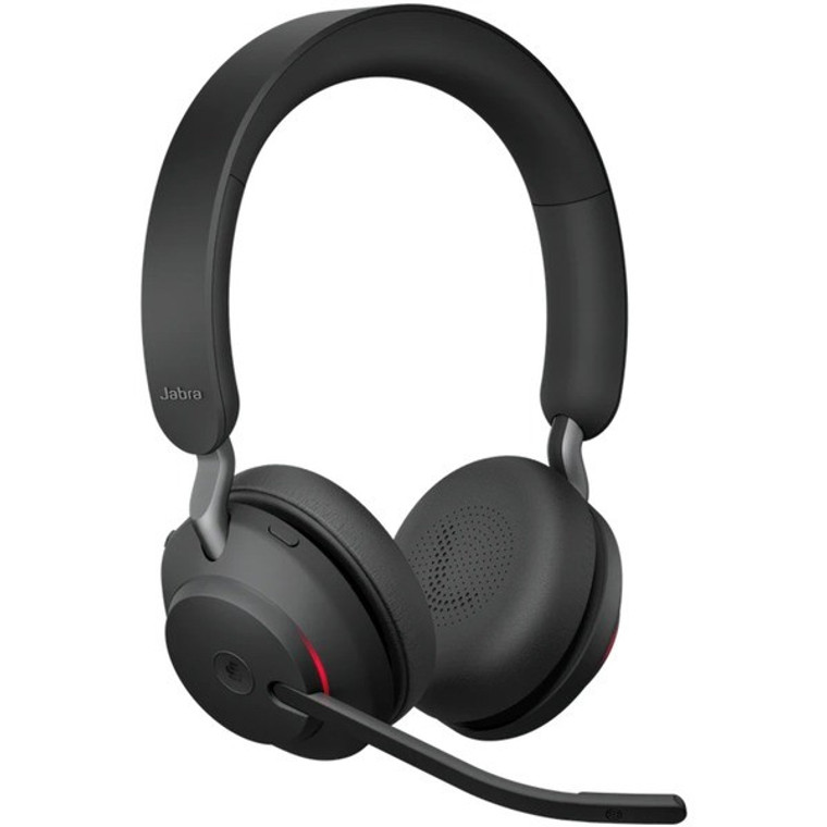 Jabra Evolve2 65 Stereo UC + Ladestation + Link 380 USB-A, schwarz