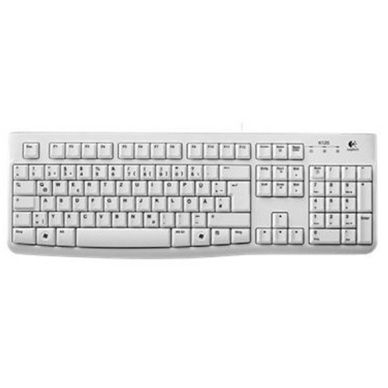 Logitech K120 oem USB white QWERTZ DE