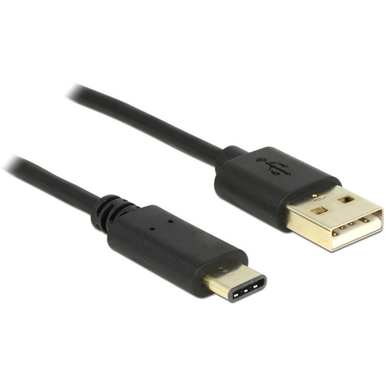 USB2,0  USB-C (ST-ST) 2m DeLOCK Black