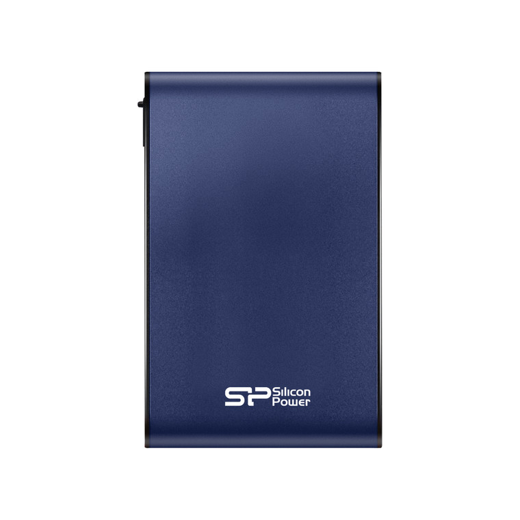 SP020TBPHDA80S3B, 2TB Silicon Power Armor A80 - Portable HD - Blue, Certificate MIL-STD 810F 516.5/IV, Water-resistant IPX7, Ant