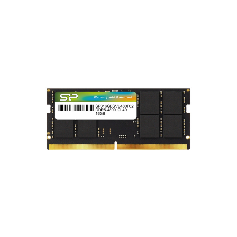 SP032GBSVU480F22, 32GB DDR5-4800 16GBx2 SO-DIMM