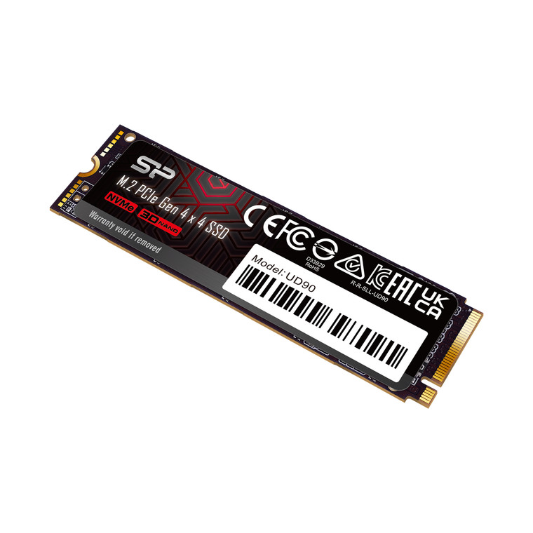 SP250GBP44UD9005, 250GB UD90 SSD PCIe Gen4x4 NVMe Max 4800/4200 MB/s