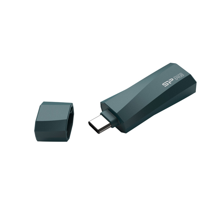 SP064GBUC3C07V1D, 64GB USB 3.2 Gen 1/Type-C Mobile C07 Deep Blue, anti bacterial coating, Type-C