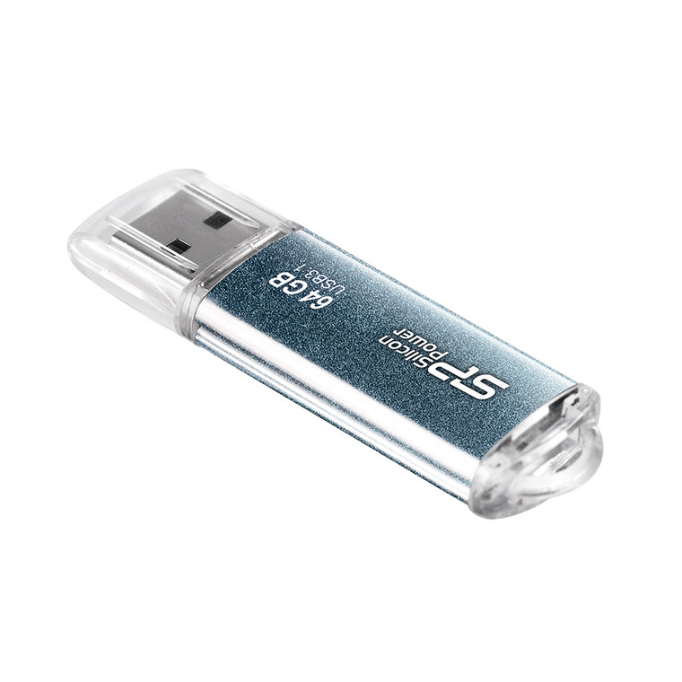 SP064GBUF3M01V1B, 64GB USB 3.2 Gen 1 Marvel M01 Blue