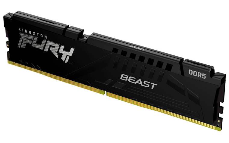 KF564C32BB-32, 32GB 6400MT/s DDR5 CL32 DIMM FURY Beast Black XMP