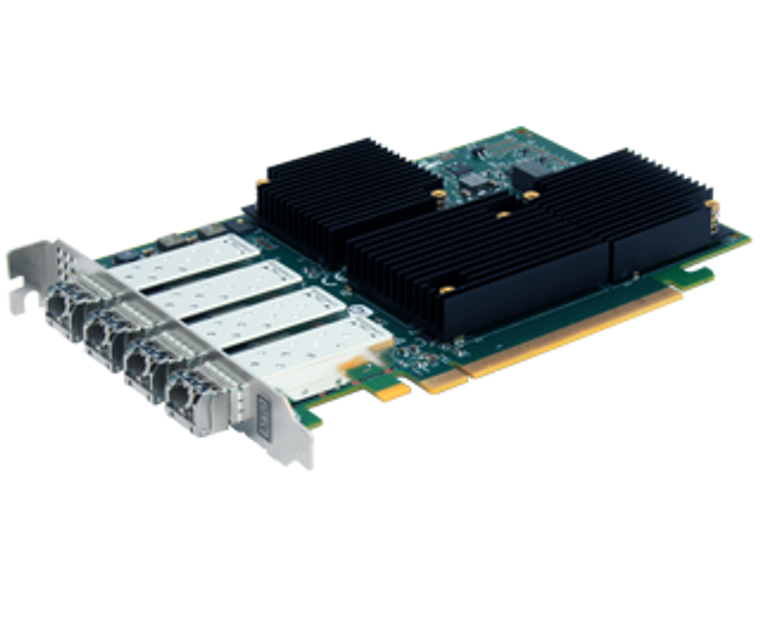 CTFC-324E-000, Quad Channel 32Gb Gen 6 FC to x16 PCIe 3.0 Host Bus Adapter, Full Height, LC SFP+ included
