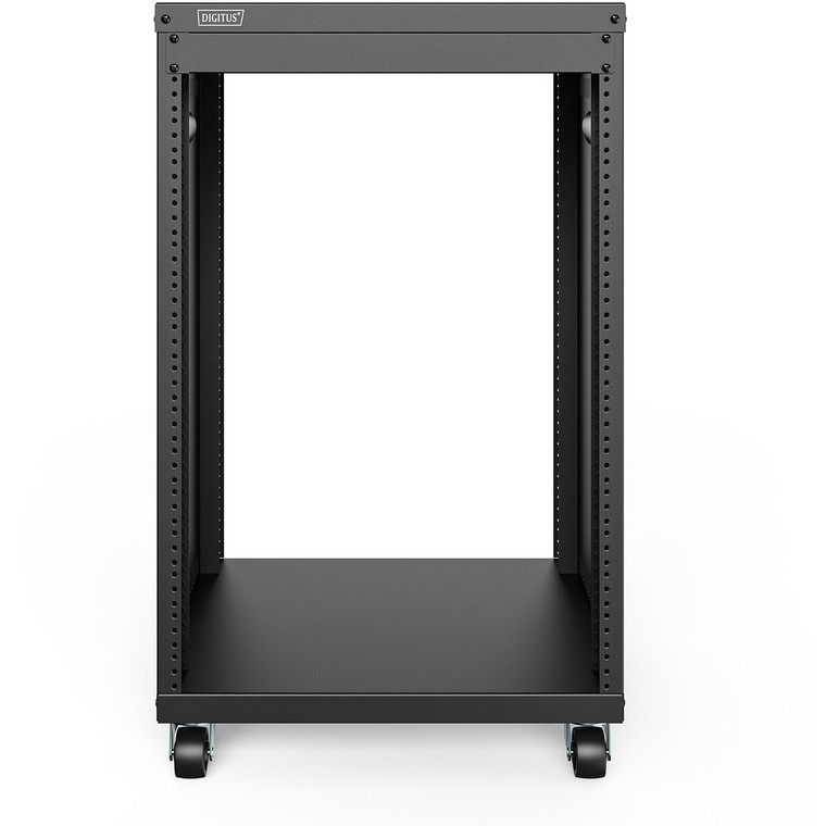 Universal 19-Zoll Equipment Rack mit Rollen, 16HE