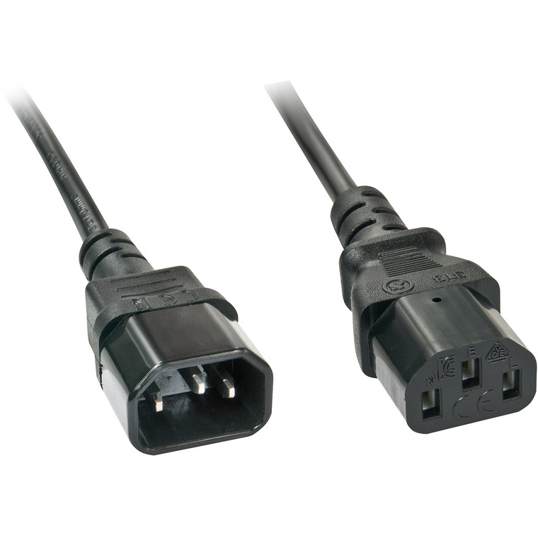 LINDY IEC-Netzverlängerung 320 C14 - 320 C13 2m