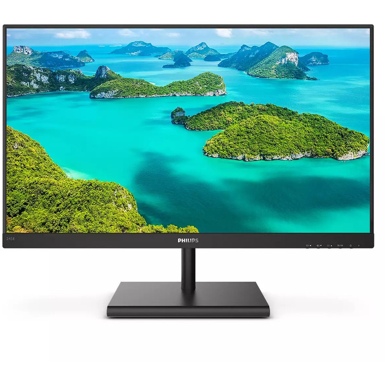 61cm/24" (2560x1440) Philips E-line 245E1S 16:9 QHD IPS 4ms 75Hz HDMI VGA DP Black 61cm/24" (2560x1440) Philips E-line 245E1S 16:9 QHD IPS 4ms 75Hz HDMI VGA DP Black