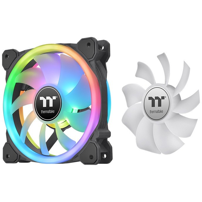 140mm Thermaltake SWAFAN 14 RGB Radi. Fan Black TT Premium Edition 3 Pack