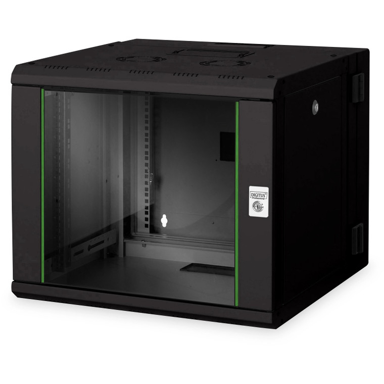 DIGITUS Wandgehäuse Unique 9HE 509x600x600mm schwarz