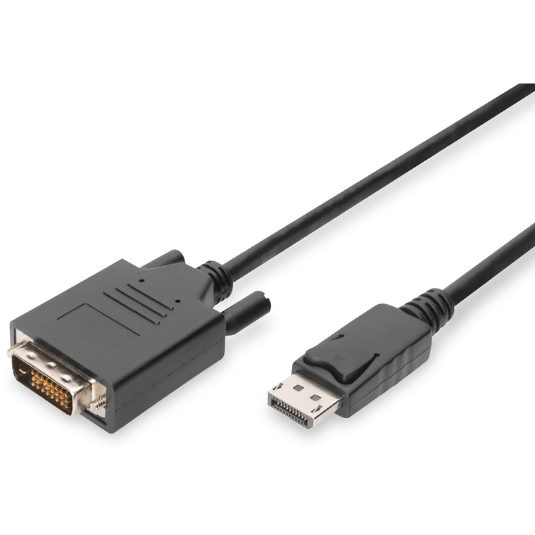DIGITUS DisplayPort Adapterkabel DP- DVI(24+1) St/St,3m 8K