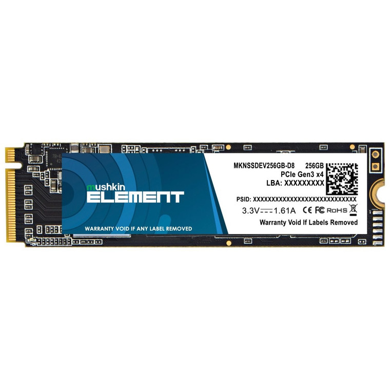 M.2 256GB Mushkin Element NVMe PCIe3.0 x 4 M.2 256GB Mushkin Element NVMe PCIe3.0 x 4