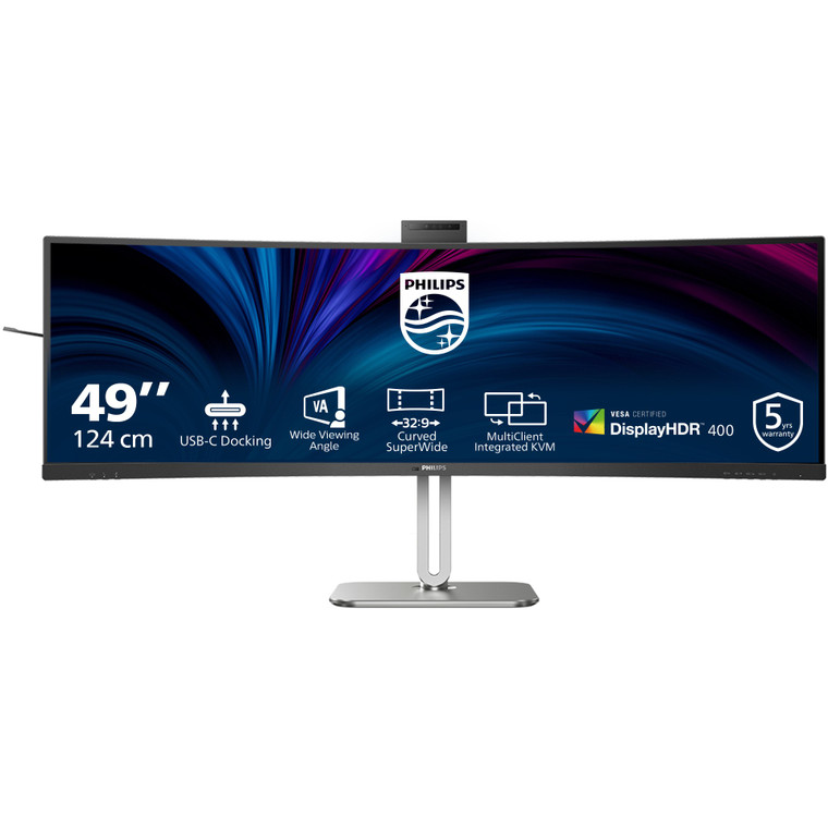 Philips 124.0cm(48.8") 49B2U5900CH 32:09 2xHDMI+DP+USB-C Web