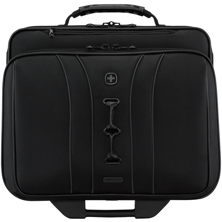 WENGER Legacy Black Series 39,62cm 15,6Zoll Wheeled Laptop Case w Tablet Pocket Black