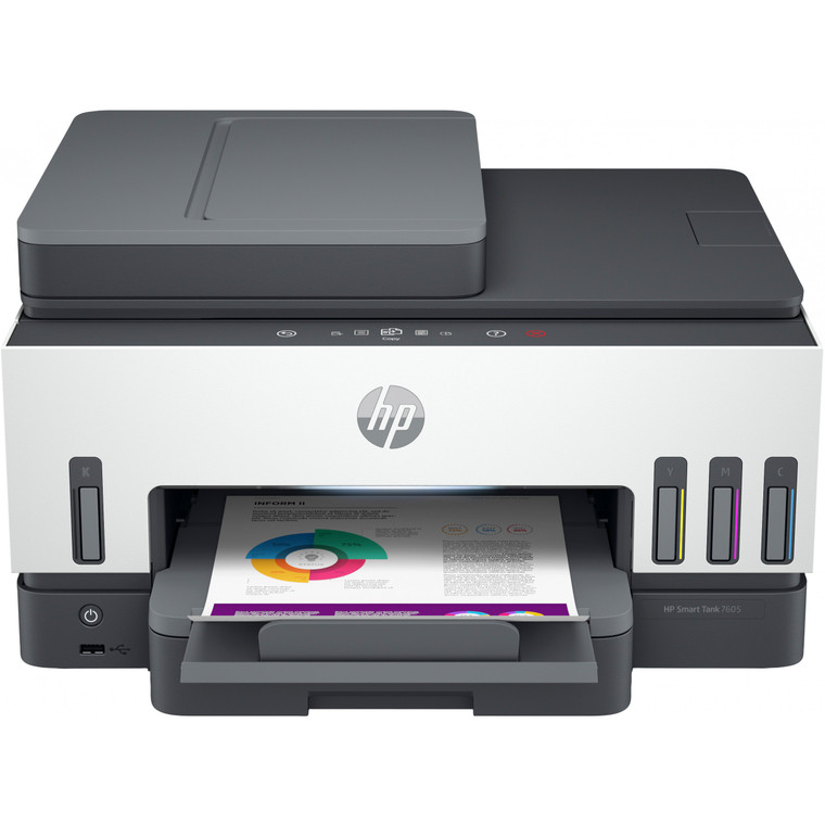 T HP Smart Tank 7605 3in1/A4/WiFi/Bluetooth/ADF/Dulpex