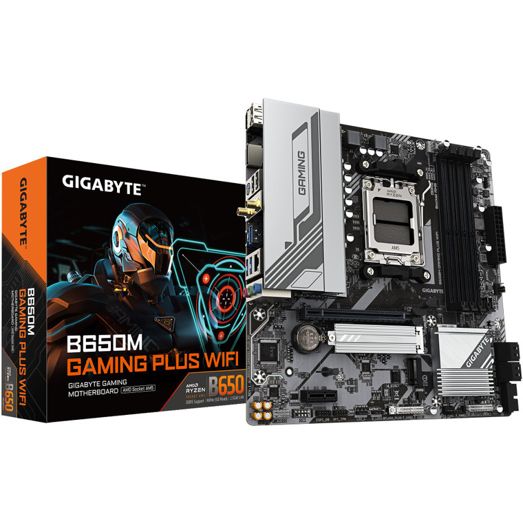 Gigabyte B650M Gaming Plus WF (B650.AM5.mATX.DDR5)