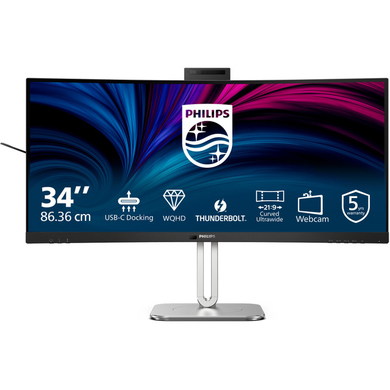 Philips 86.4cm (34.0") 34B2U6603CH 21:09 HDMI+DP+USB-C gray