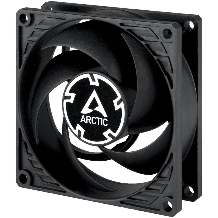 ARCTIC Lüfter P8 80*80*25 Max-80mm PWM regulated (Black)