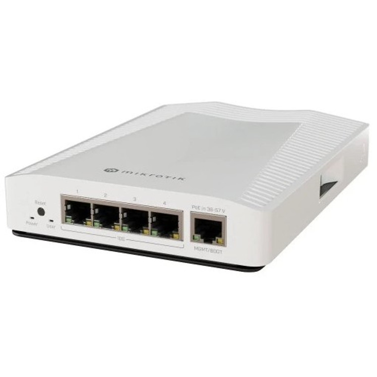 MikroTik Cloud Router Switch CRS304-4XG-IN. 4x 10GB RJ45 Ports. DIN