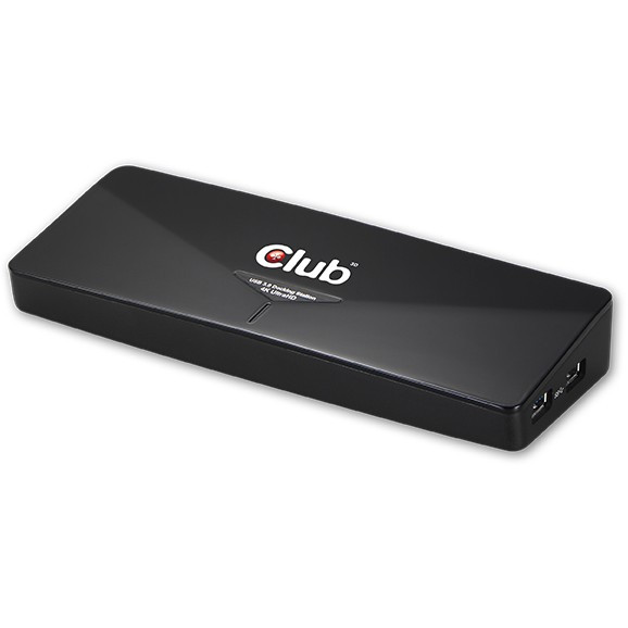 Club3D 4K Dockingstation USB3 -3xUSB3/HDMI/DP/DVI/ black