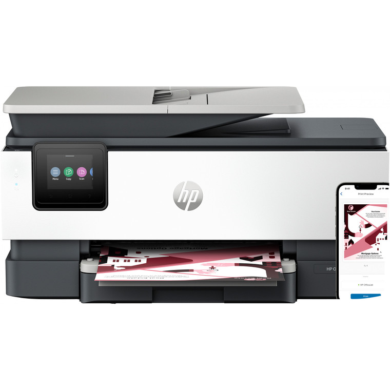 T HP OfficeJet Pro 8122e Tinte-Multifunktionsdrucker 3in1 HP+ WLAN ADF Duplex