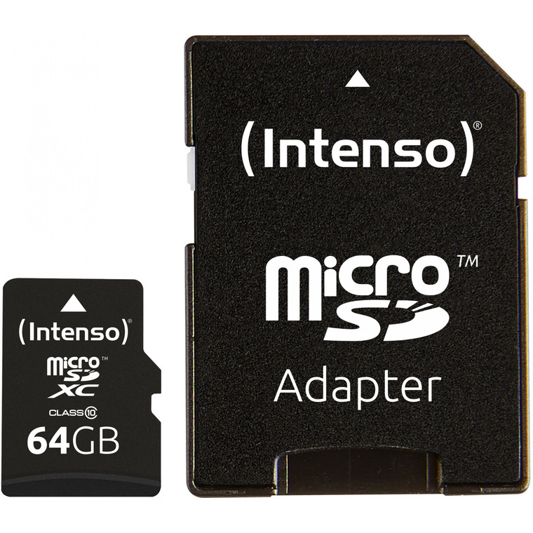 CARD 64GB Intenso 3413490 MicroXC 20MB/s