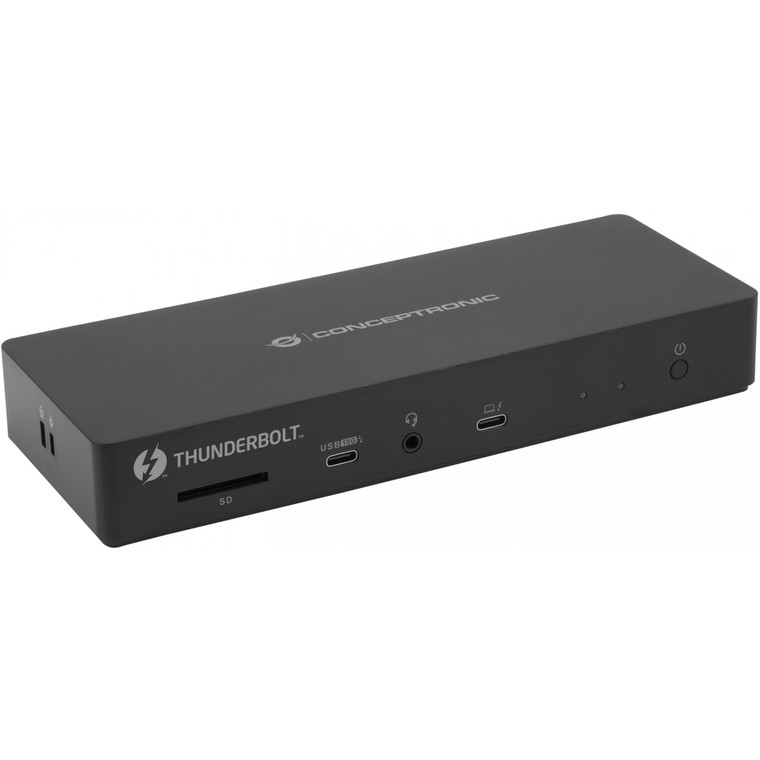 CONCEPTRONIC 13-1 Dock USB-C-HDMI/2xUSB-A/2xUSB-C/+ 96W sw