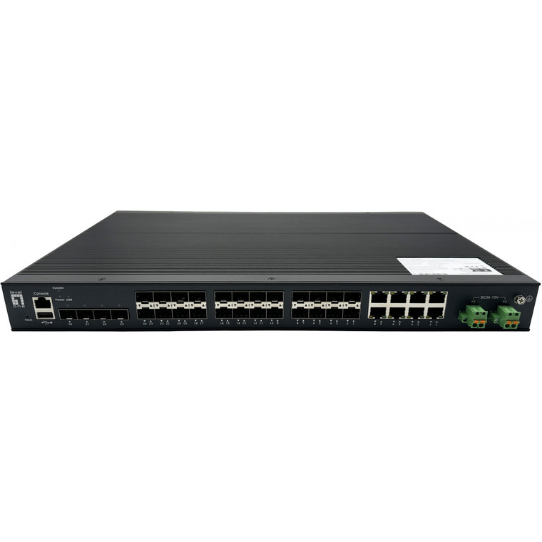 Switch 28x GE IGU-2872 4x2.5GbE. 16x1.25GbE SFP